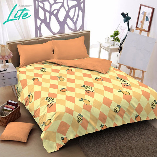 Kintakun Lite Bedcover Rumbai 180 x 200 Citrus