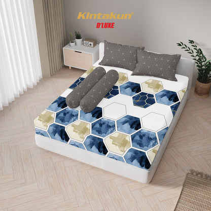 Kintakun Dluxe Sprei Fitted Dani Tinggi 25cm