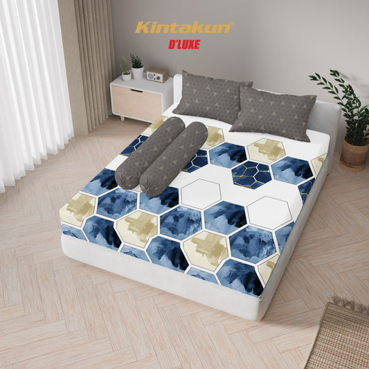 Kintakun Dluxe Sprei Fitted Dani Tinggi 25cm