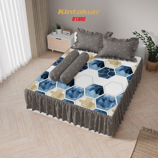Kintakun Dluxe Sprei Rumbai Dani Tinggi 39cm