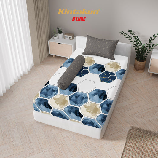 Kintakun Dluxe Sprei Fitted Dani Tinggi 25cm