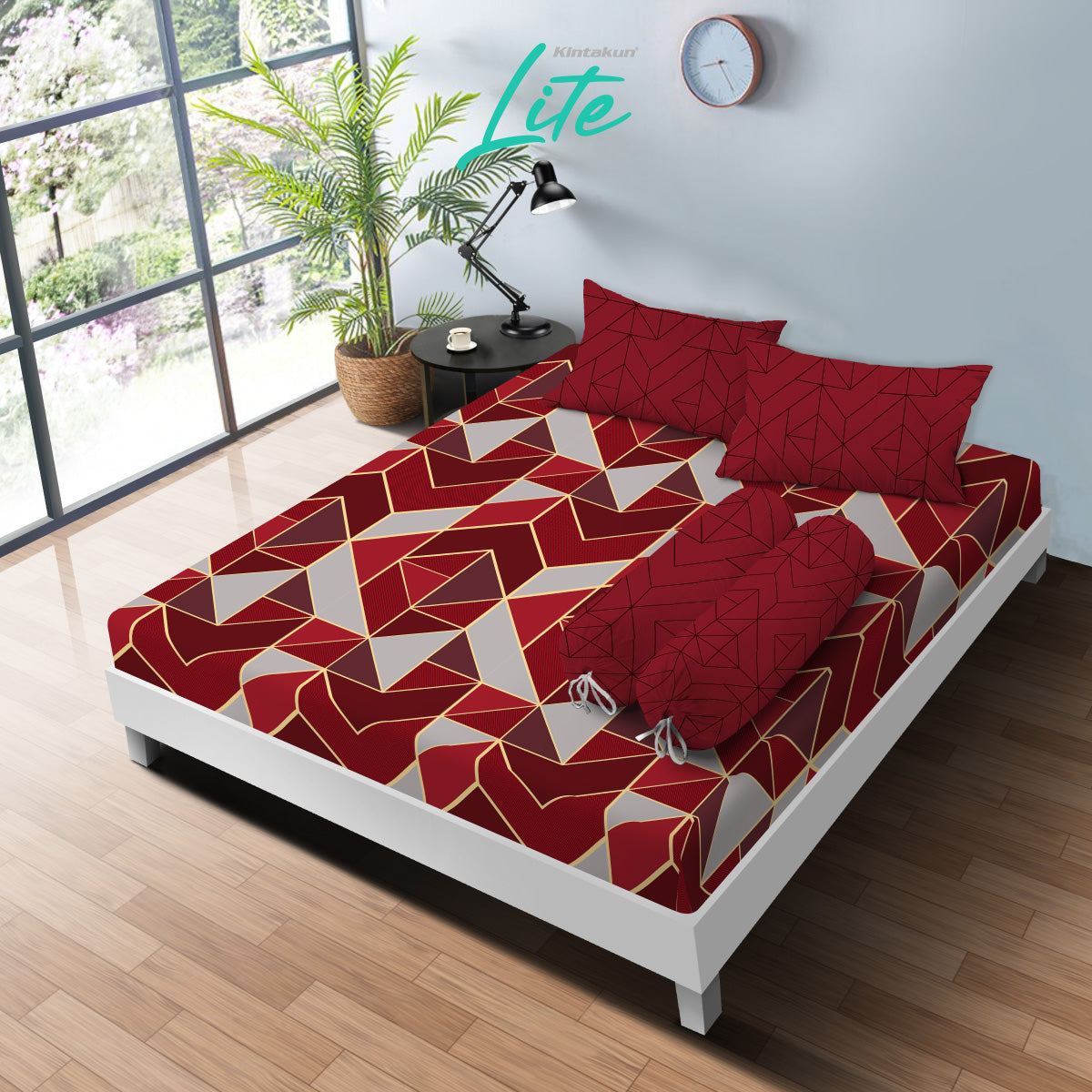 Kintakun Lite Sprei Fitted Darius Tinggi 20cm