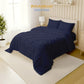Kintakun Cotton Feel Comforter Basic & Pinch Quilt Varian Dark Navy