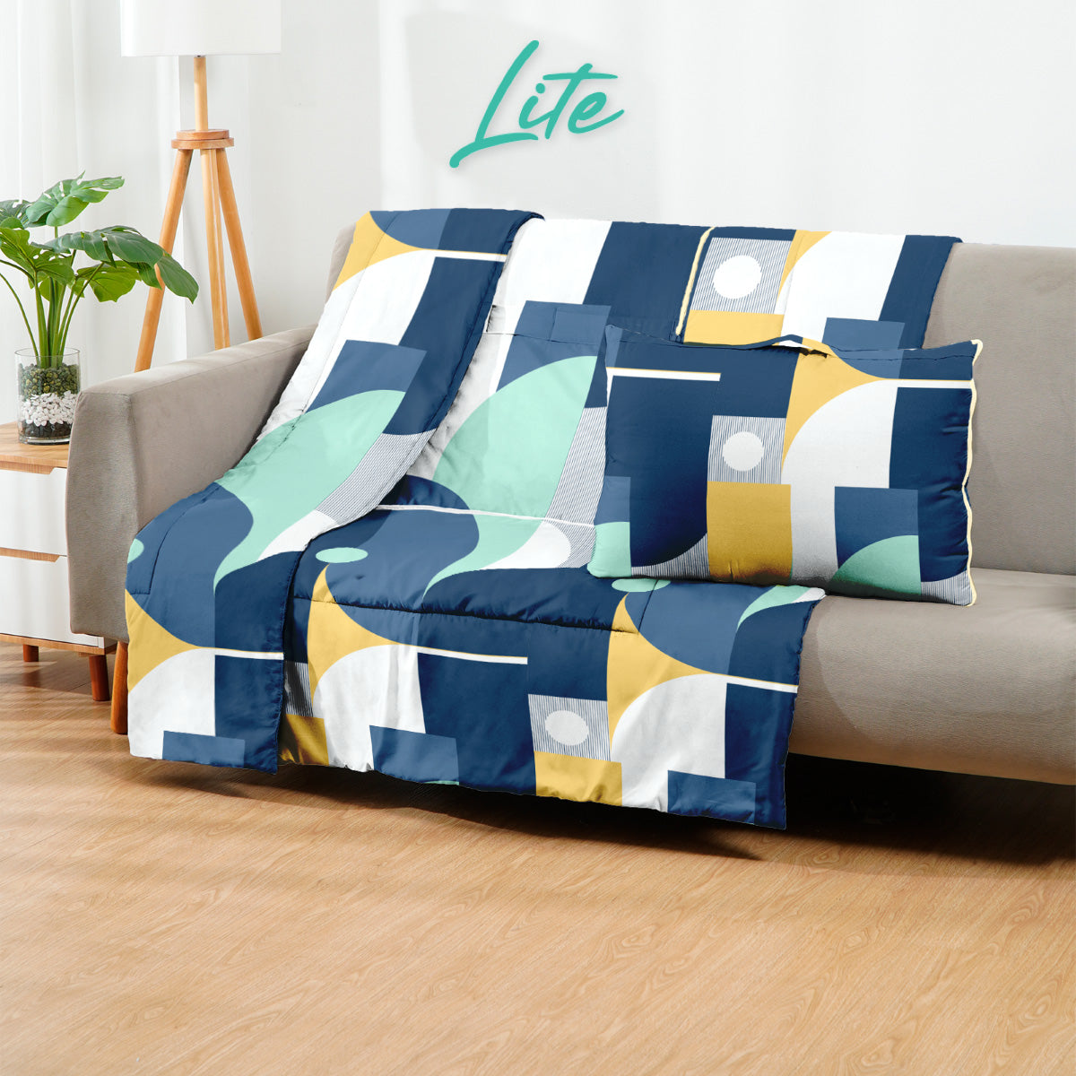 Kintakun Lite Bantal Selimut 150 x 220 Balmut 2in1 Varian Motif