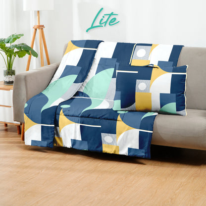 Kintakun Lite Bantal Selimut 150 x 220 Balmut 2in1 Varian Motif