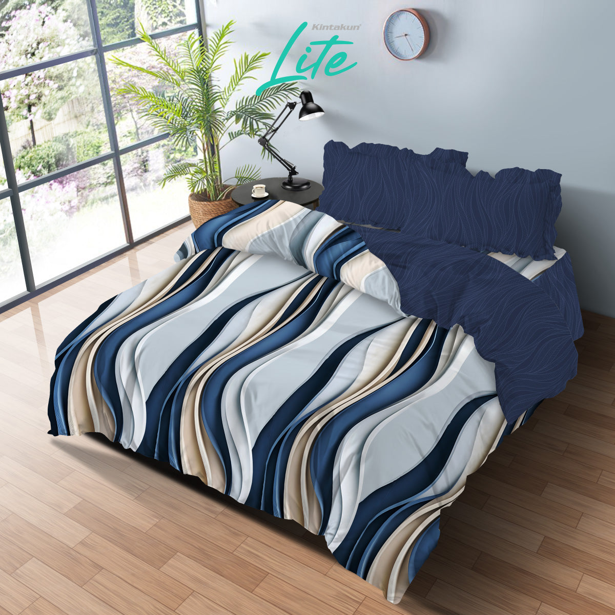 Kintakun Lite Bedcover Rumbai Darya Tinggi 39cm