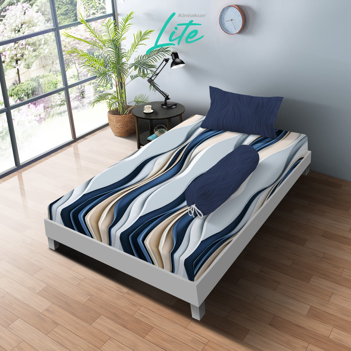 Kintakun Lite Sprei Fitted Darya Tinggi 20cm