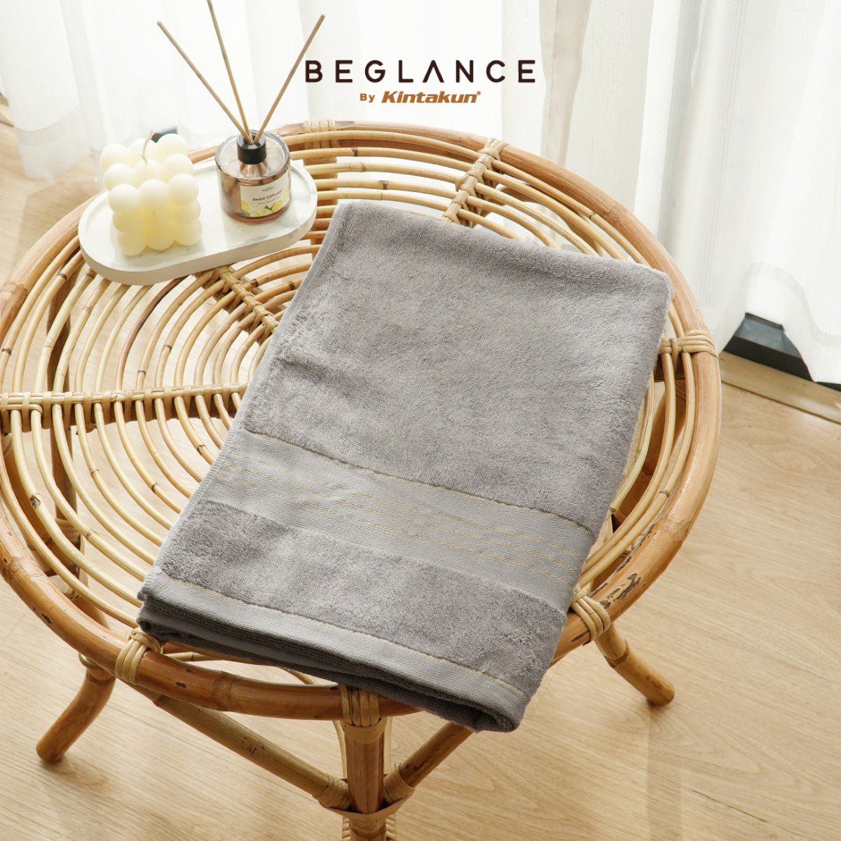 Kintakun Beglance Bath Towel Delica 70 x 140cm