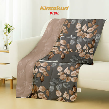 Kintakun Dluxe Balmut 2in1 Bantal Selimut Multifungsi Motif Desy Varian Ukuran