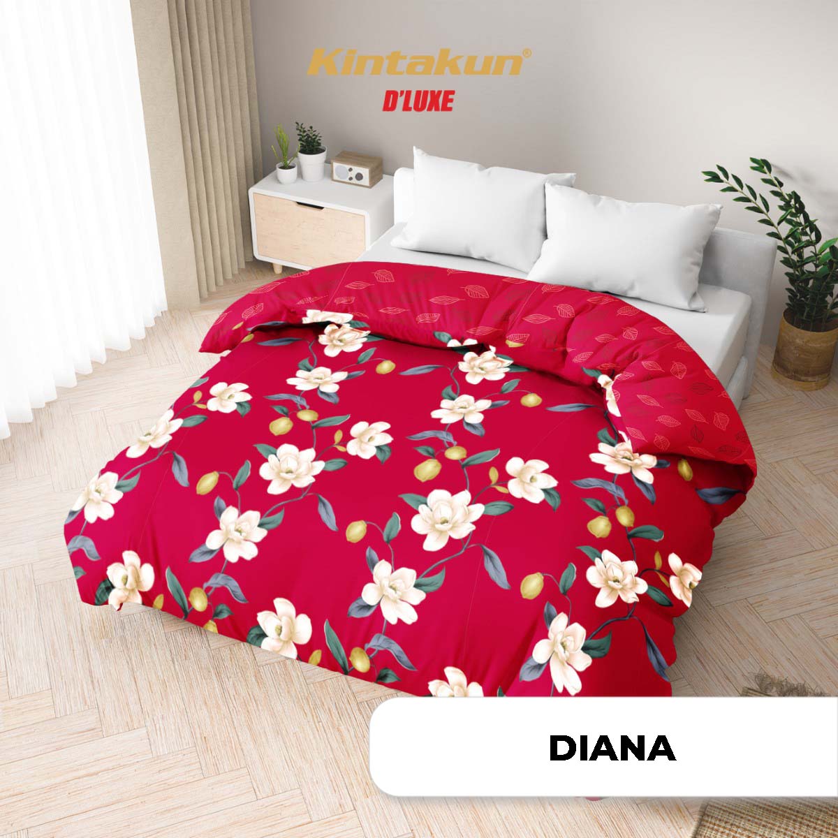 Kintakun Dluxe Comforter Only 180 x 200 Diana