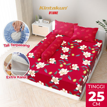 Kintakun Dluxe Sprei Fitted Diana Tinggi 25cm