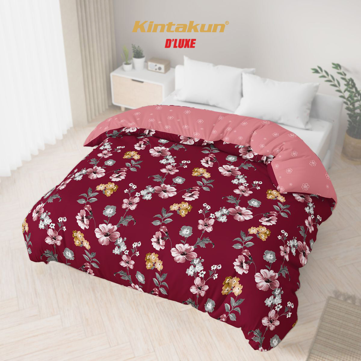 Kintakun Dluxe Comforter Only Motif Dinda
