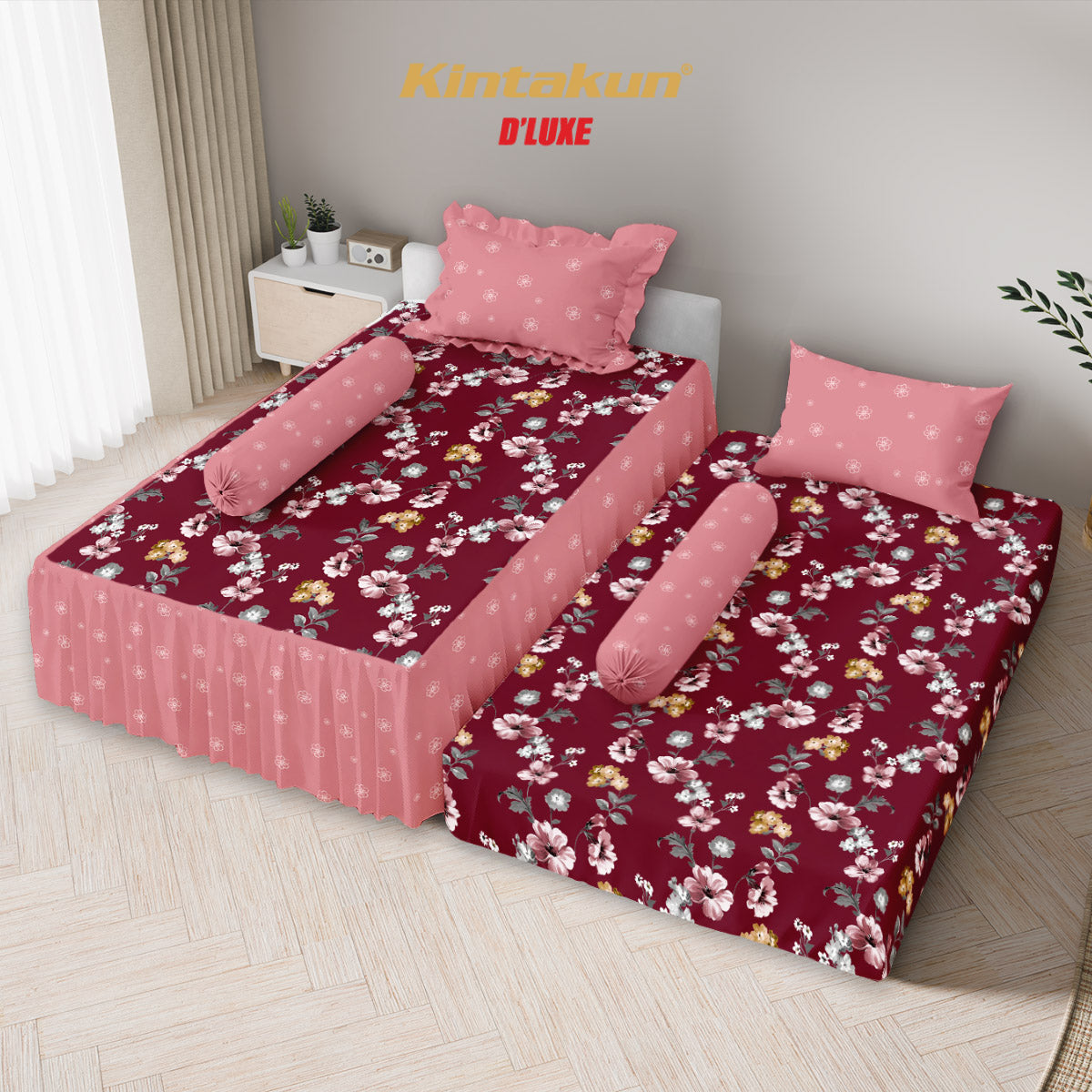Kintakun Dluxe Sprei Duo 2in1 Dinda