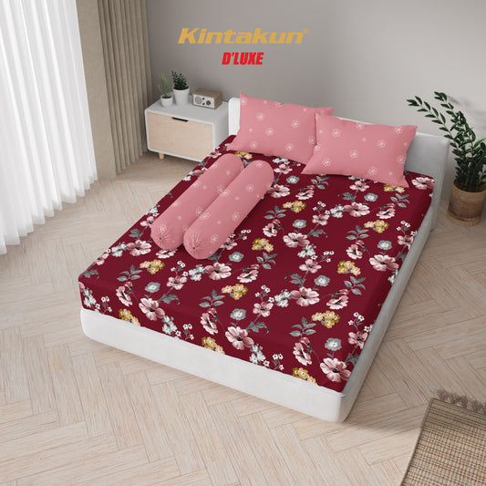 Kintakun Dluxe Sprei Fitted Dinda Tinggi 25cm