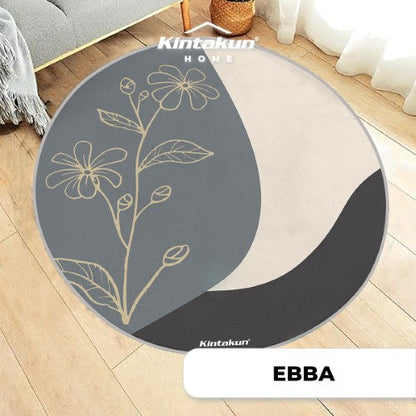 Karpet Print Lingkaran D 100 cm