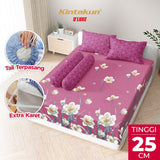 Kintakun Dluxe Sprei Fitted Ervina Tinggi 25cm