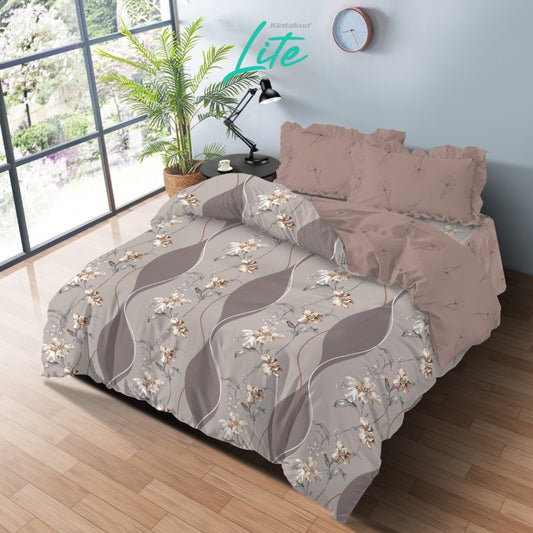 Kintakun Lite Bedcover Rumbai Fabio Tinggi 39cm