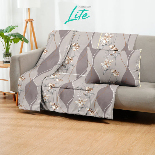 Kintakun Lite Bantal Selimut 150 x 220 Balmut 2in1 Motif Fabio