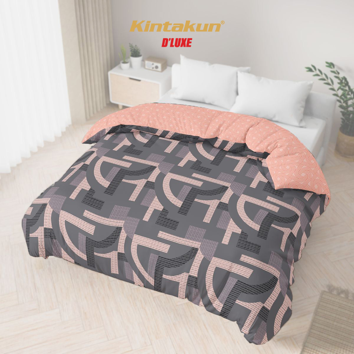 Kintakun Dluxe Comforter Only Motif Fadia