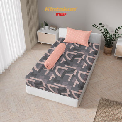 Kintakun Dluxe Sprei Fitted Fadia Tinggi 25cm