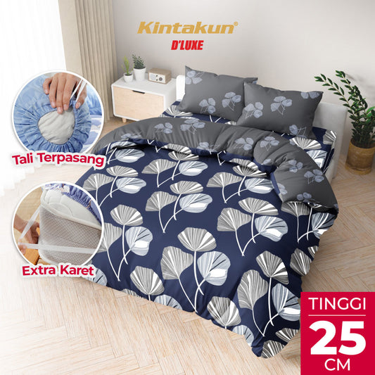 Kintakun Dluxe Bedcover Set Fitted Fahira Tinggi 25cm