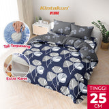 Kintakun Dluxe Bedcover Set Fitted Fahira Tinggi 25cm