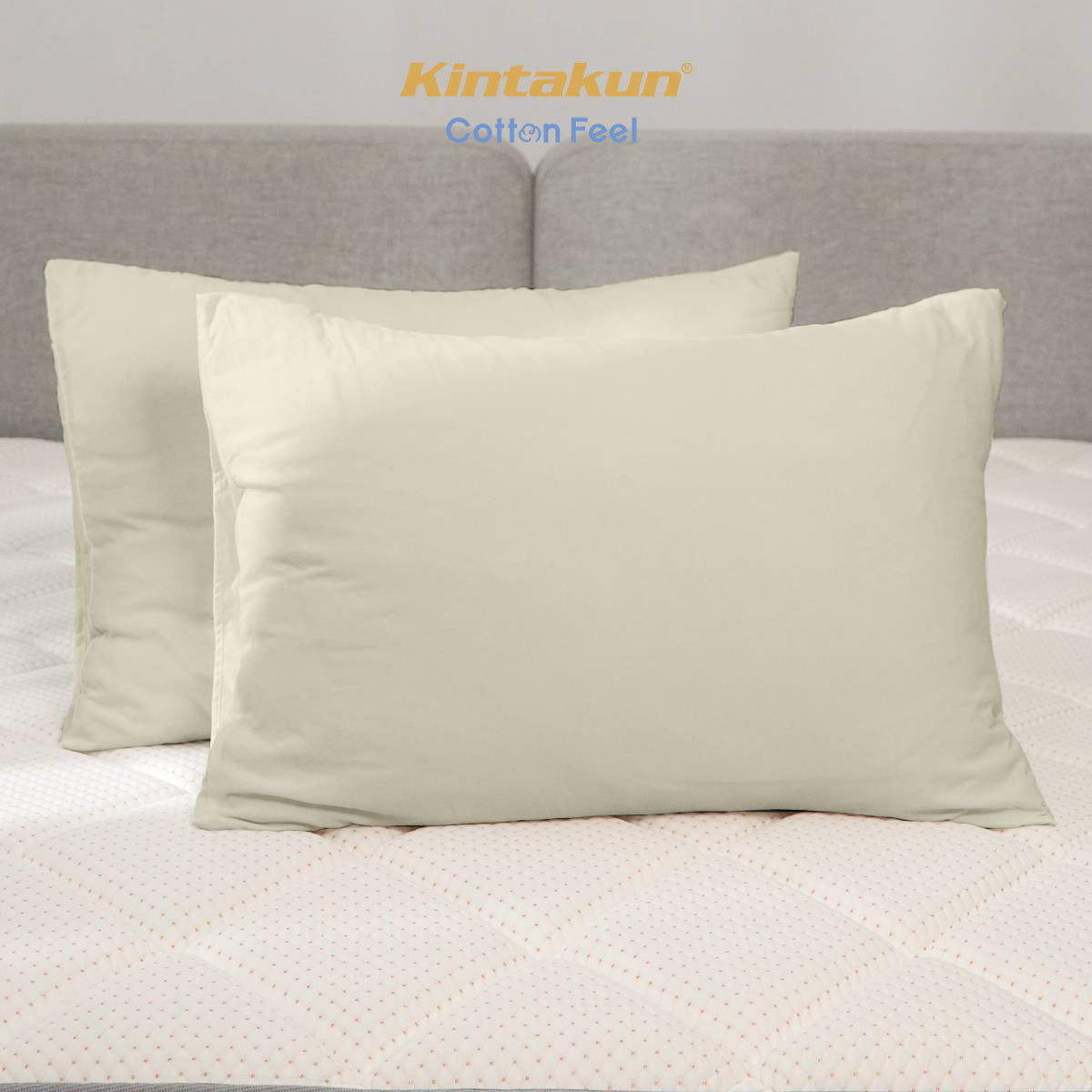 Kintakun Cotton Feel Mix & Match Sprei Pocket Varian Frozen Dew Tinggi 30 cm