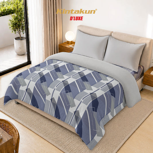Kintakun Dluxe Bedcover Set Fitted Garta Tinggi 30cm