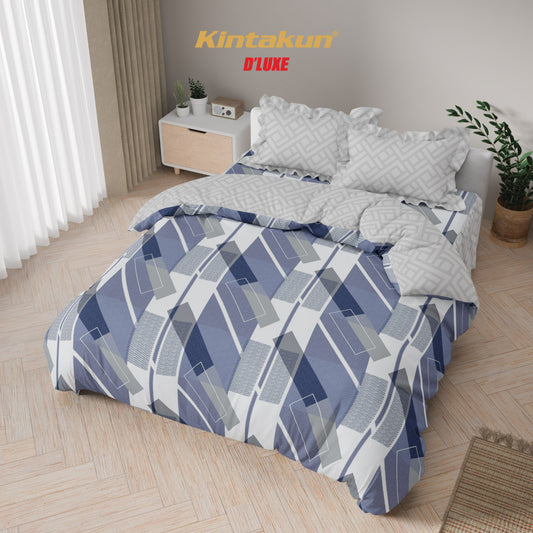 Kintakun Dluxe Bedcover Set Rumbai Garta Tinggi 39cm