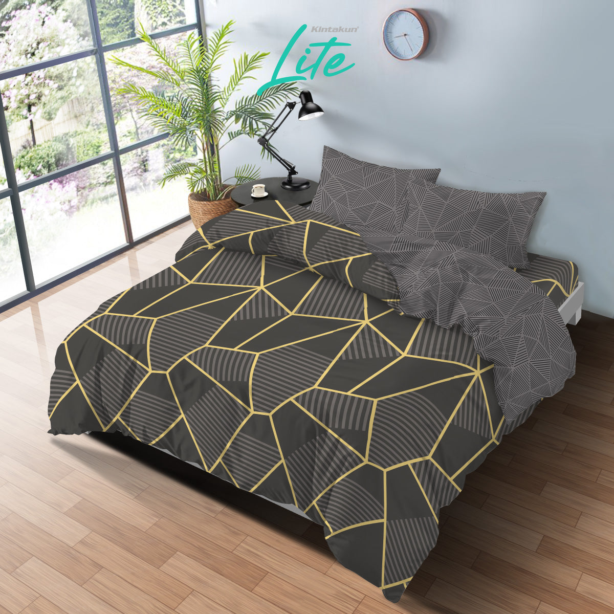 Kintakun Lite Bedcover Fitted Gempita Tinggi 20cm
