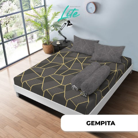 Kintakun Lite Sprei Fitted Gempita Tinggi 20cm