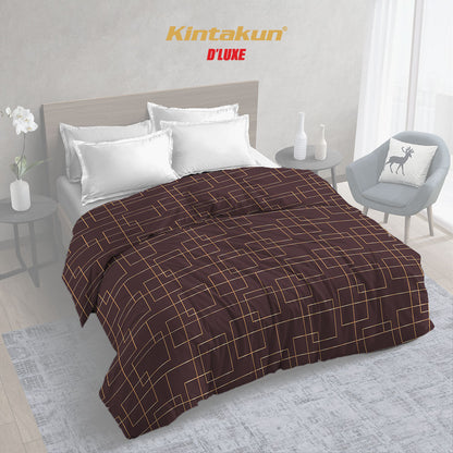 Kintakun Dluxe Gold Comforter Only 230 x 240 Varian Motif