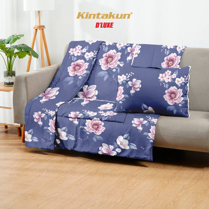 Kintakun Dluxe Balmut Mini 2in1 Bantal Selimut Multifungsi Motif Giselda