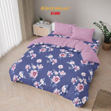Kintakun Dluxe Bedcover Set Fitted Giselda Tinggi 25cm
