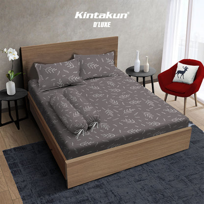 Kintakun Dluxe Gold Sprei Fitted 180 x 200 Tinggi 30cm Varian Motif