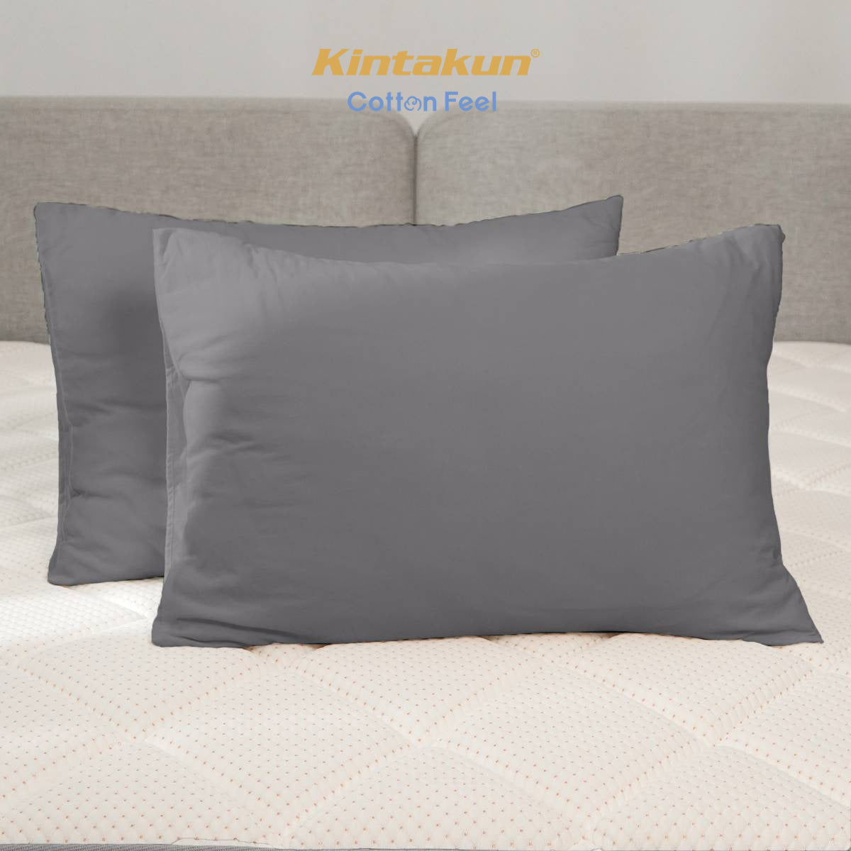 Kintakun Cotton Feel Mix & Match Sprei Pocket Varian Gravel Tinggi 30 cm