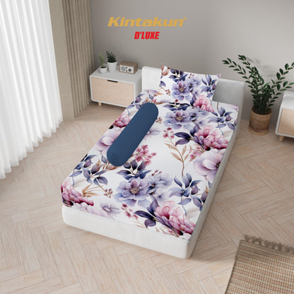 Kintakun Dluxe Sprei Set Fitted Digital Printing Hamish Tinggi 25 cm