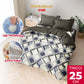 Kintakun Dluxe Bedcover Set Rumbai Hasya Tinggi 25cm