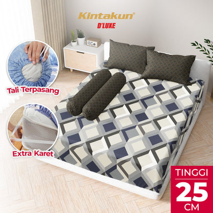 Kintakun Dluxe Sprei Fitted Hasya Tinggi 25cm