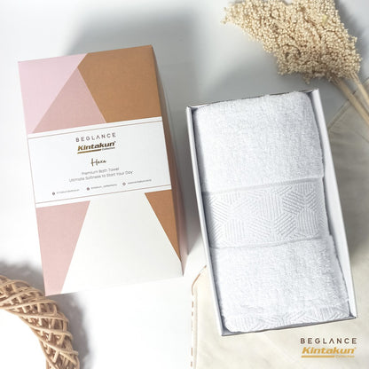 Beglance Hexa Premium Bath Towel Handuk Mandi 70 x 140