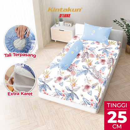 Kintakun Dluxe Sprei Fitted Intanayu Tinggi 25cm