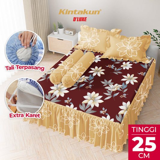 Kintakun Dluxe Sprei Rumbai Ismaya Tinggi 25cm