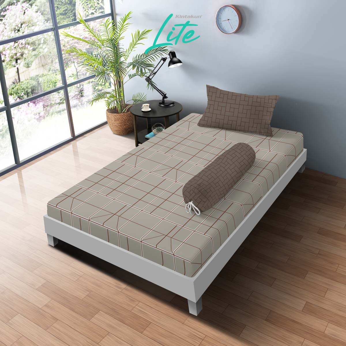 Kintakun Lite Sprei Fitted Izza Tinggi 20cm
