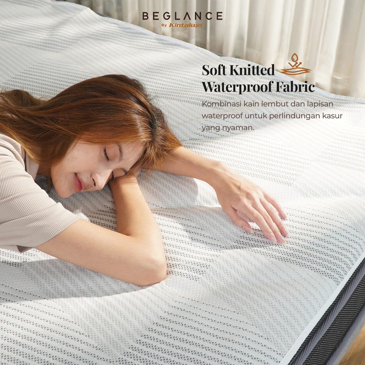 Beglance Waterproof Mattress Protector Varian Size