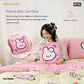 Kintakun Home Bantal Sofa Zipper 40 x 40 Kartun Animasi minini Varian Karakter