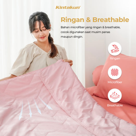 Kintakun Dluxe Summer Blanket Selimut Korea Ukuran 150 x 200