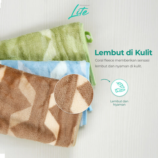 Kintakun Lite Coral Fleece Towel 35 x 75 Minerva