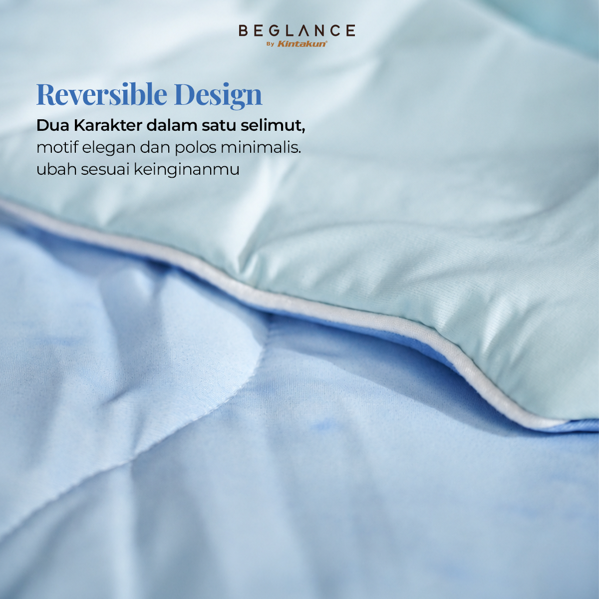 Beglance Max Cool Blanket 150 x 200cm Motif Jardin Clair