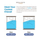 BEGLANCE Ultra Cool Blanket Premium Aqua Breeze