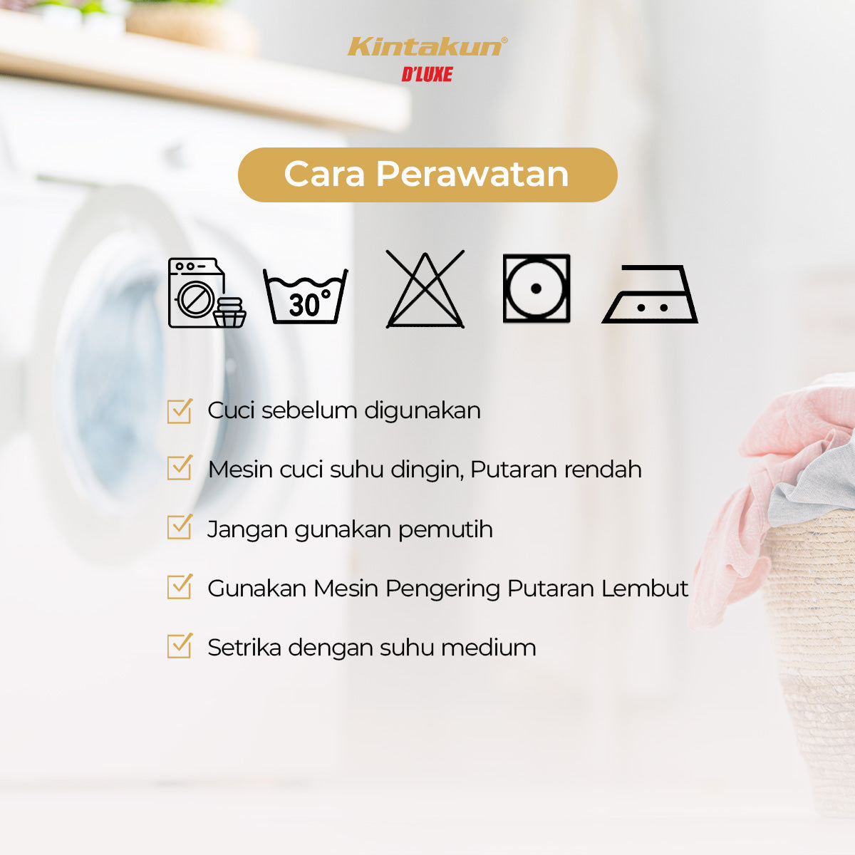 Kintakun Dluxe Bedcover Set Fitted Heidi Tinggi 25 cm